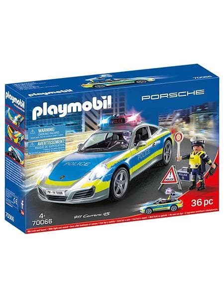 Playmobil City Action 70066 Porsche 911 Carrera 4S Polis