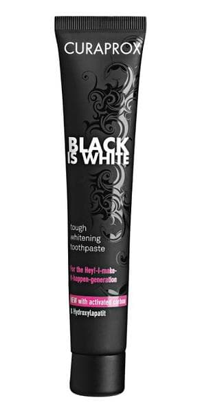 Curaprox Black Is White Tough Whitening Tandkräm 90ml