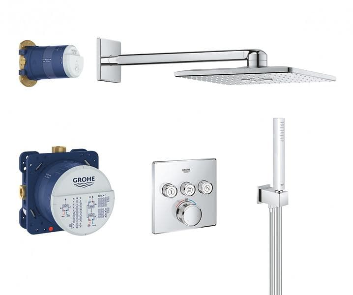 Grohe SmartControl Rainshower 310 SmartActive Cube (Krom)