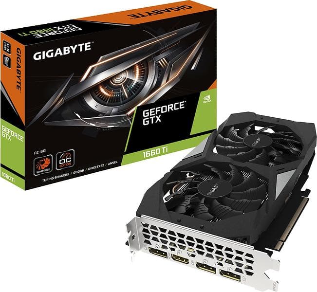 Gigabyte GeForce GTX 1660 Ti OC HDMI 3xDP 6GB