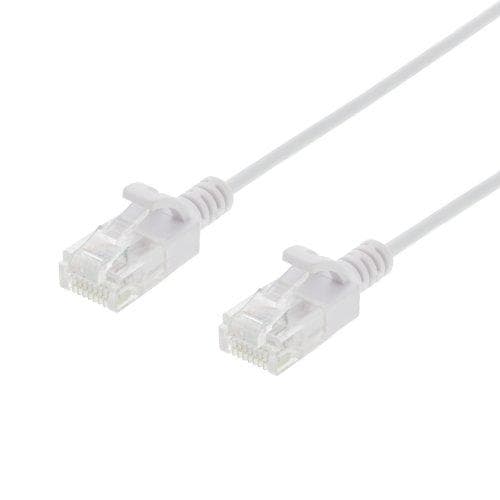 Deltaco Ultra Slim U/UTP Cat6 RJ45 - RJ45 0,5m