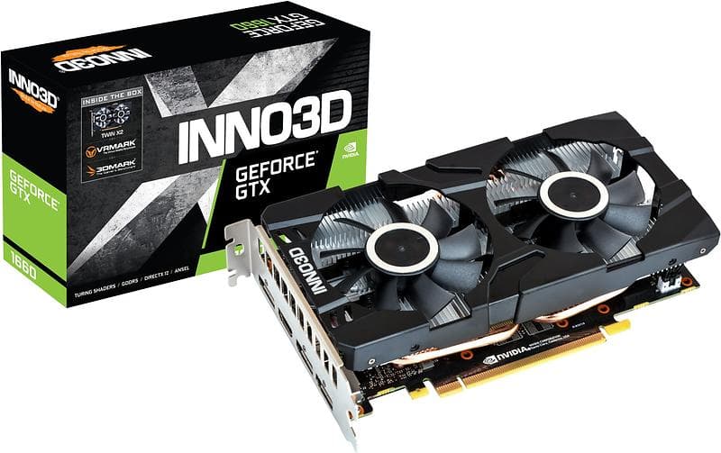 Inno3D GeForce GTX 1660 Twin X2 HDMI 3xDP 6GB