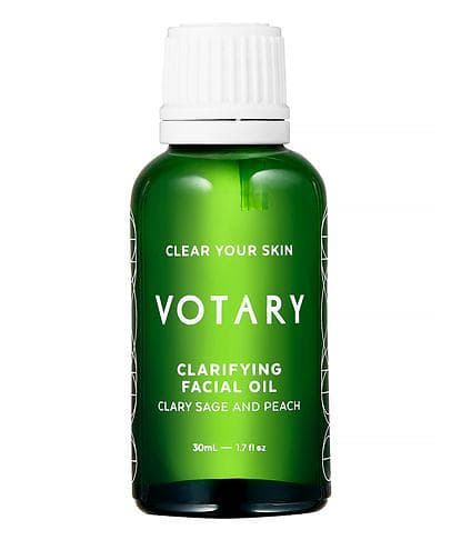Votary Clary Sage & Peach Clarifying Facial Oil 30ml