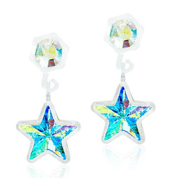 Blomdahl Star Crystals Fixed Pendant 6mm Örhängen (Dam)