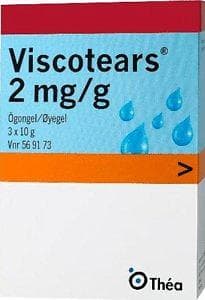 Thea Viscotears 2mg/g Eye Gel 3x10g