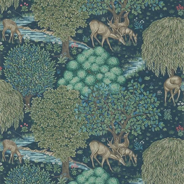 Morris & Co. Archive III The Brook Dark Blue (214887)