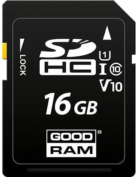 GoodRAM SDHC Class 10 UHS-I U1 V10 16GB