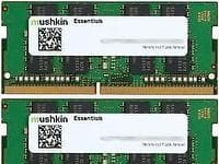 Mushkin Essentials SO-DIMM DDR4 2666MHz 2x32GB (MES4S266KF32GX2)