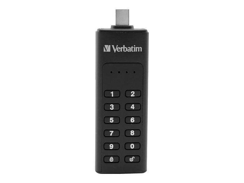 Verbatim USB 3.1 Keypad Secure Type-C 64GB
