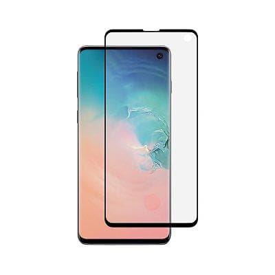 Champion Glass Screen Protector Black Frame for Samsung Galaxy S10