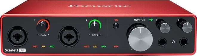 Focusrite Scarlett 8i6 3rd Gen