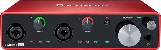 Focusrite Scarlett 4i4 3rd Gen