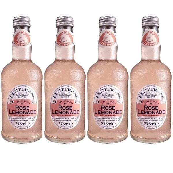 Fentimans Rose Lemonade Glasflaska 0,275l 4-pack