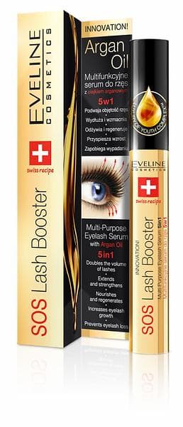 Eveline Cosmetics SOS Lash Booster Multi-Purpose Eyelash Serum 10ml