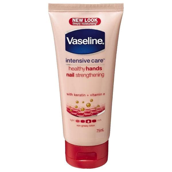 Vaseline Intensive Care Healthy Hands Stronger Nails Hand Cream 75ml