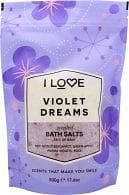 I Love... Violet Dreams Bath Salts 500g