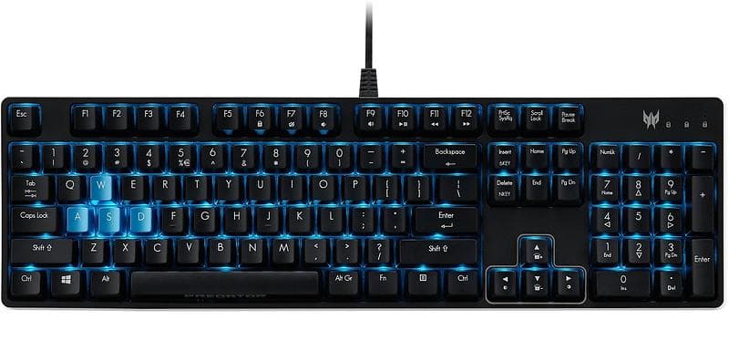 Acer Predator Aethon 300 Cherry MX Blue (Nordisk)