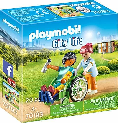 Playmobil City Life 70193 Patient in Wheelchair