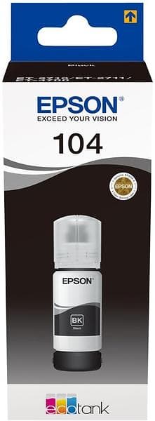 Epson EcoTank 104 (Svart)