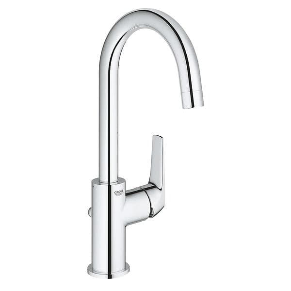 Grohe BauFlow Tvättställsblandare 23753000 (Krom)