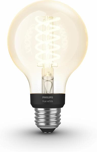 Philips Hue White BT Filament E27 G93 2100K 550lm 7W (Dimbar)