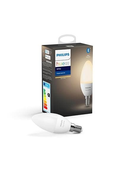 Philips Hue White LED E14 Candle 2700K 470lm 5,5W