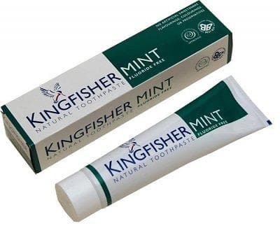 Kingfisher Natural Mint Fluoride Free Tandkräm 100ml