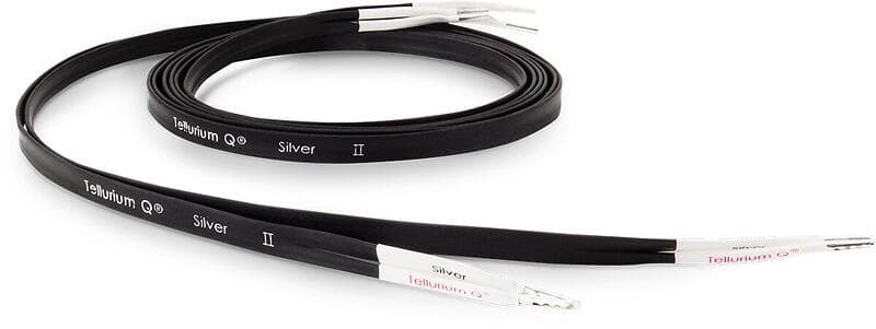 Tellurium Q Silver II 2Banana - 2Banana (par) 2m