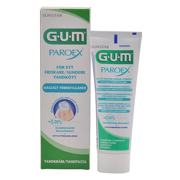 Sunstar GUM Paroex 0,06% Tandkräm 75ml