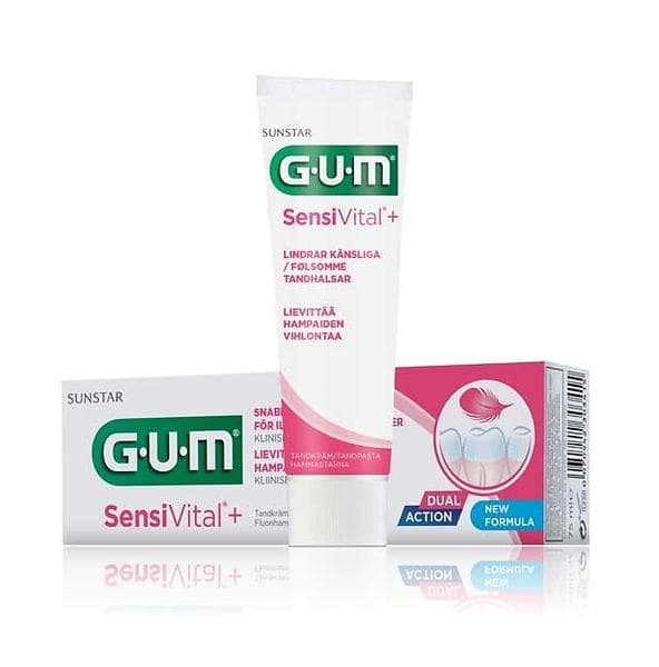 Sunstar GUM SensiVital+ Tandkräm 75ml