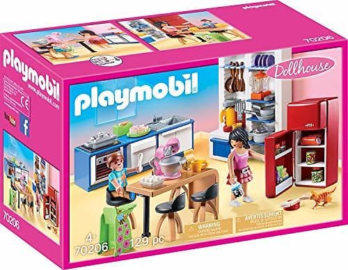 Playmobil Dollhouse 70206 Family Kitchen