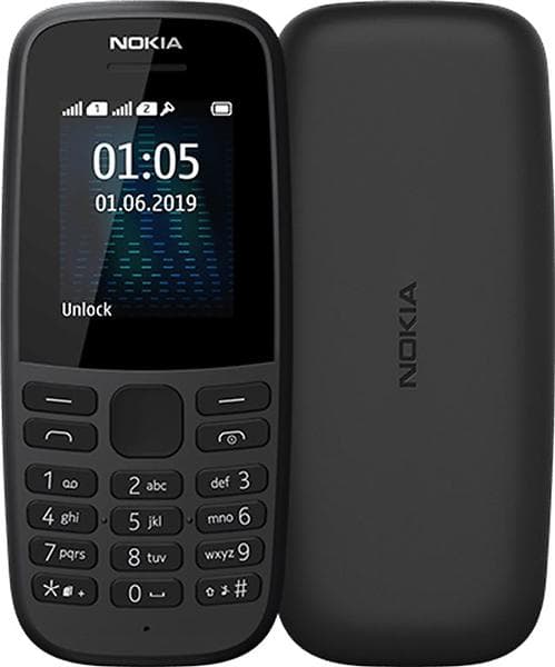 Nokia 105 2019 Dual SIM 4MB RAM