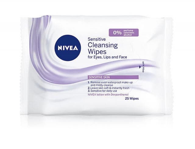 Nivea Sensitive Cleansing Wipes 25st