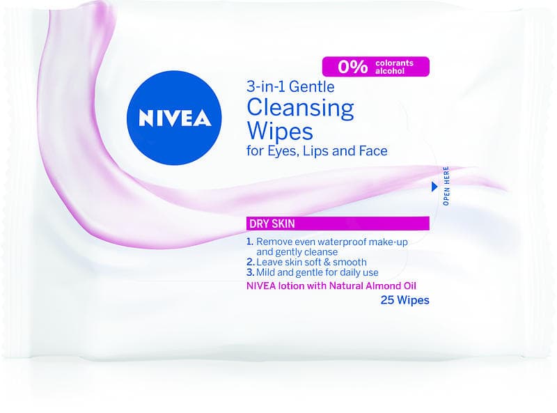 Nivea Gentle Facial Cleansing Wipes 25st