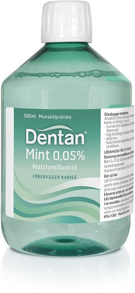 Dentan Mint 0.05% Munskölj 500ml