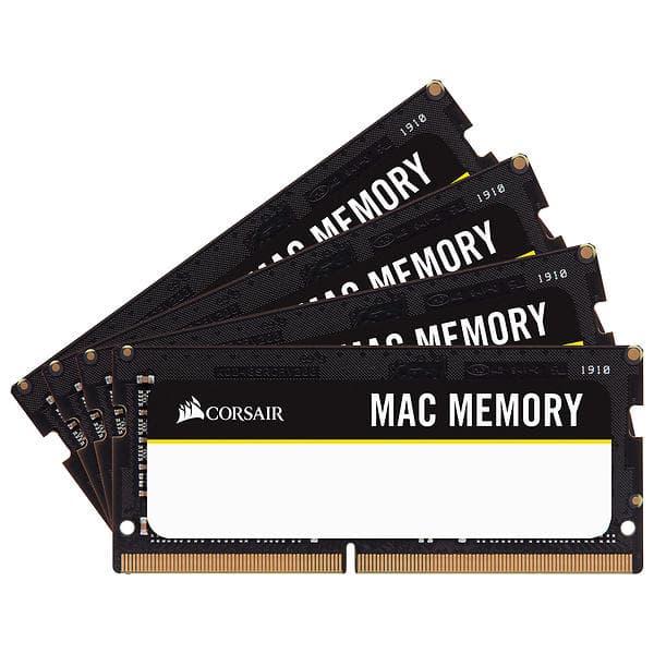 Corsair Mac Memory SO-DIMM DDR4 2666MHz Apple 2x32GB (CMSA64GX4M4A2666C18)