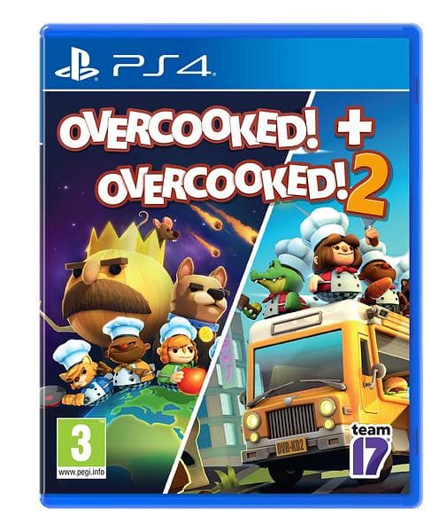 Overcooked! 1 + 2 - Double Pack (PS4)
