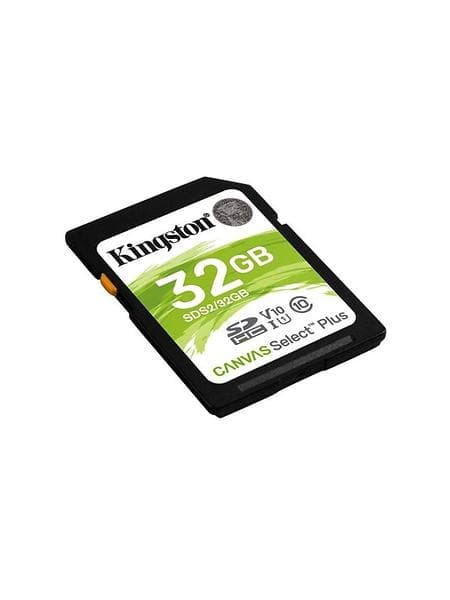 Kingston Canvas Select Plus SDHC Class 10 UHS-I U1 V10 100MB/s 32GB