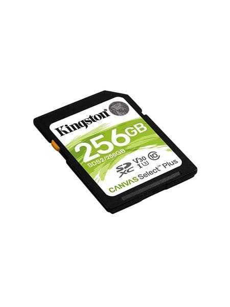 Kingston Canvas Select Plus SDXC Class 10 UHS-I U3 V30 100/85MB/s 256GB