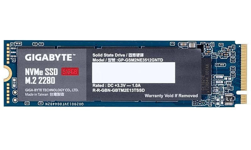 Gigabyte M.2 2280 NVMe PCIe x4 SSD 512GB