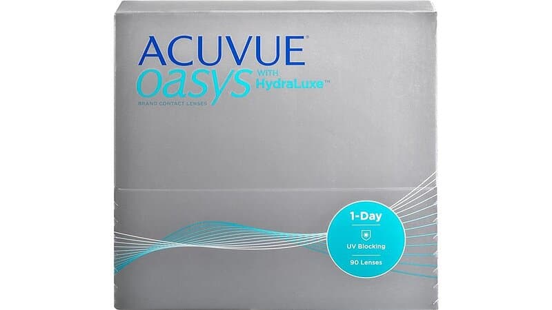 Johnson & Johnson Acuvue Oasys 1 Day with HydraLuxe (90-pack)