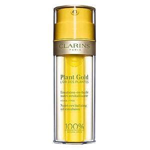 Clarins Plant Gold L'Or Des Plantes Nutri Revitalizing Oil Face Emulsion 35ml