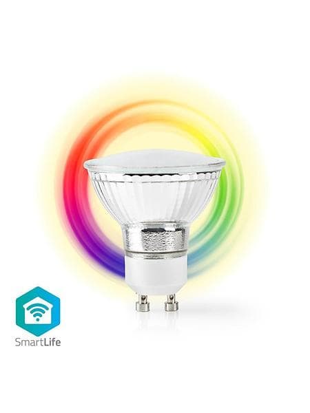 Nedis Smart LED Full-Colour and Warm White 330lm GU10 5W (Dimbar)