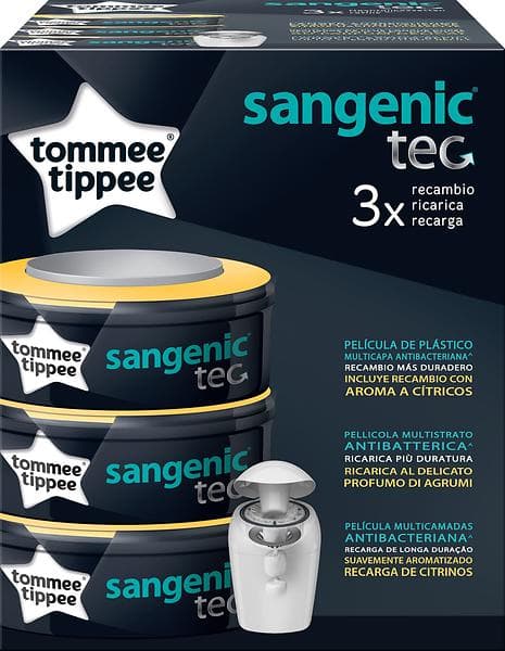 Tommee Tippee Sangenic Tec Blöjhink Refill 3-pack