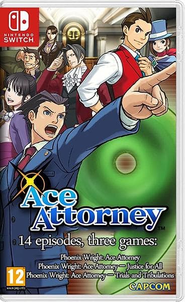 Phoenix Wright Ace Attorney Trilogy (Switch)
