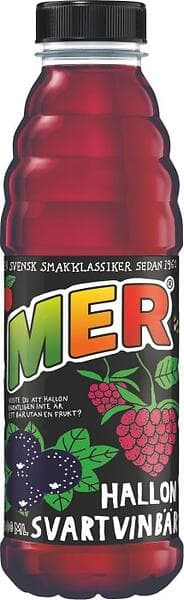 MER Hallon Svartvinbär PET 0,5l