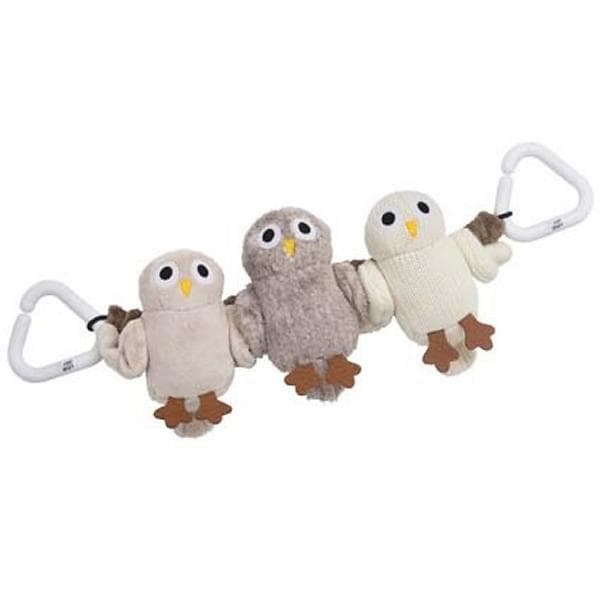 Rätt Start Barnvagnsleksak 3-Figurer Baby Owls