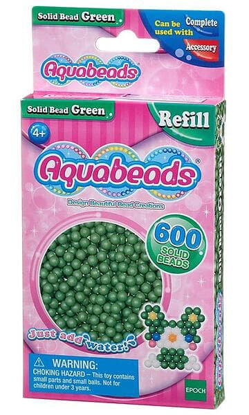 Aquabeads Green Solid Bead Pack