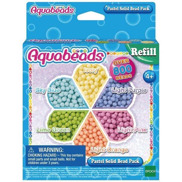 Aquabeads Pastel Solid Bead Pack