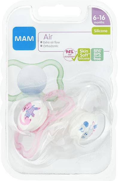 Mam Air 2-pack (6-16 månader)